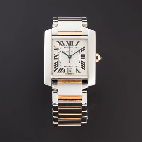 second hand cartier tank|pre owned cartier tank.